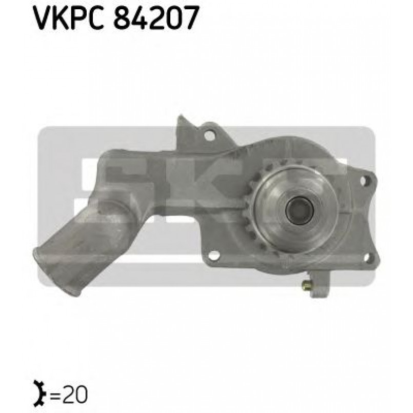 VKPC 84207 SKF - Насос охолоджуючої рідини